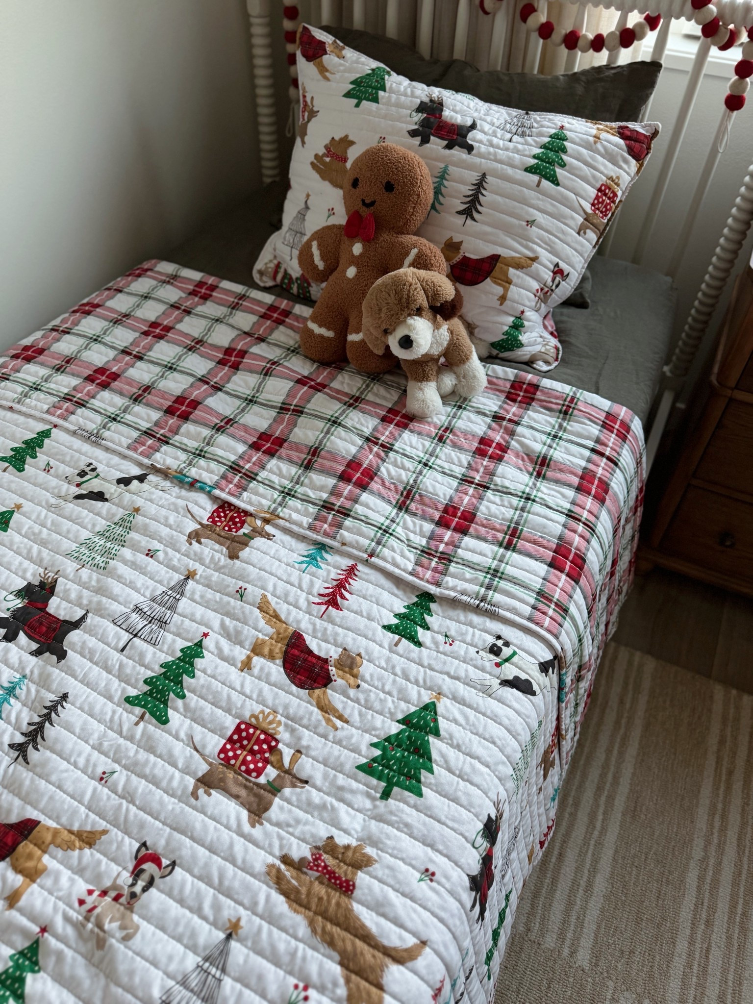 The cutest puppy dog quilts for the boys’ room! Love that they are reversible with plaid on the other side.  Currently on sale!

#LTKHoliday #LTKHome #LTKSaleAlert