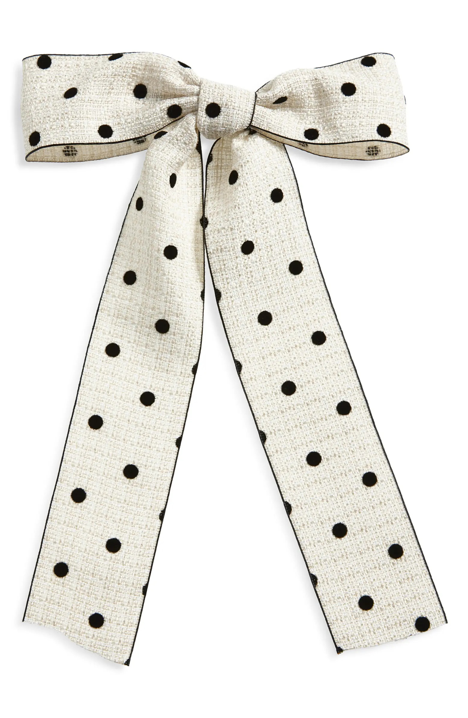 Dot Bow Barrette | Nordstrom
