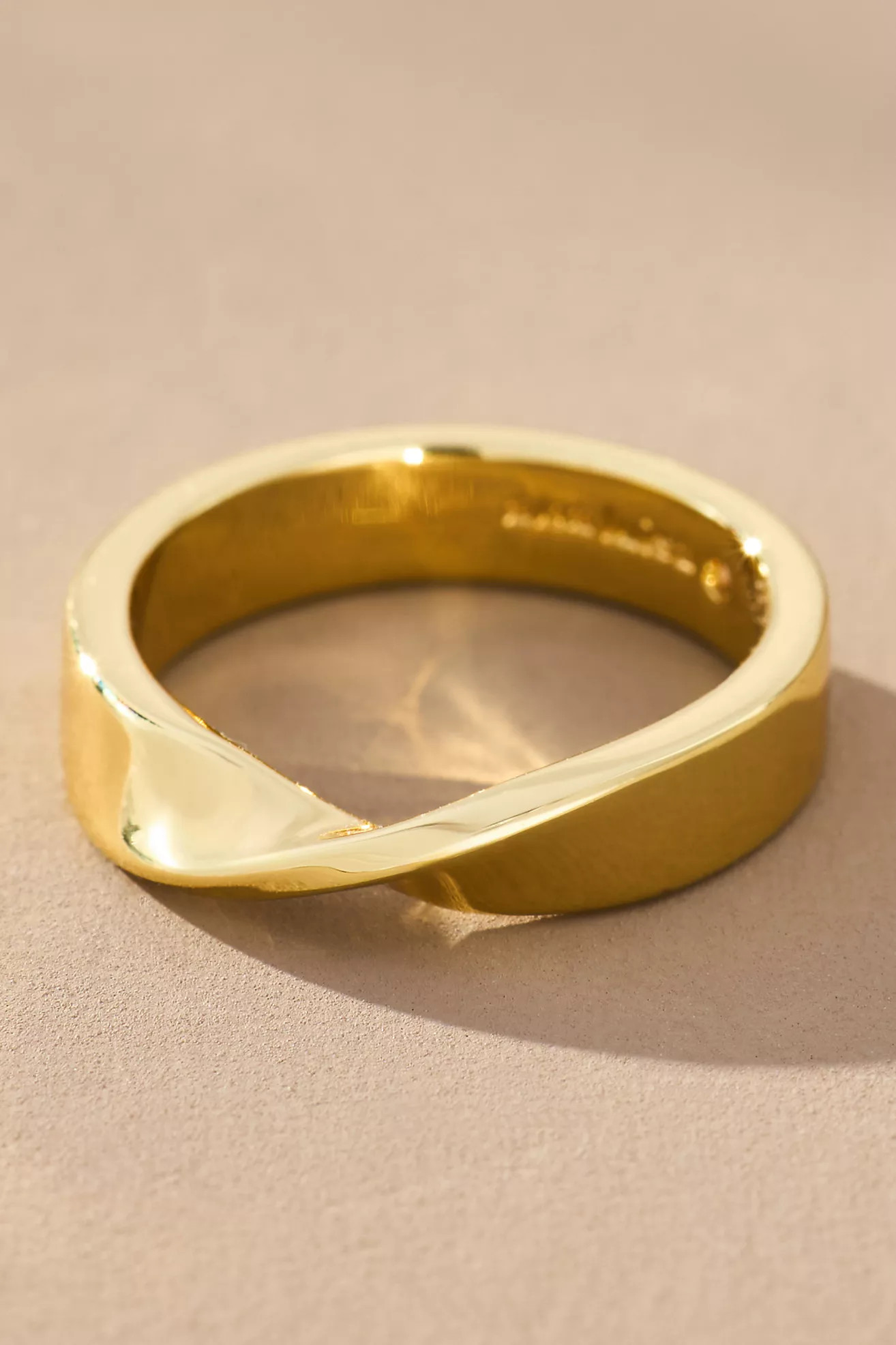 Ana Luisa Eliora Gold Band RIng | Anthropologie (US)