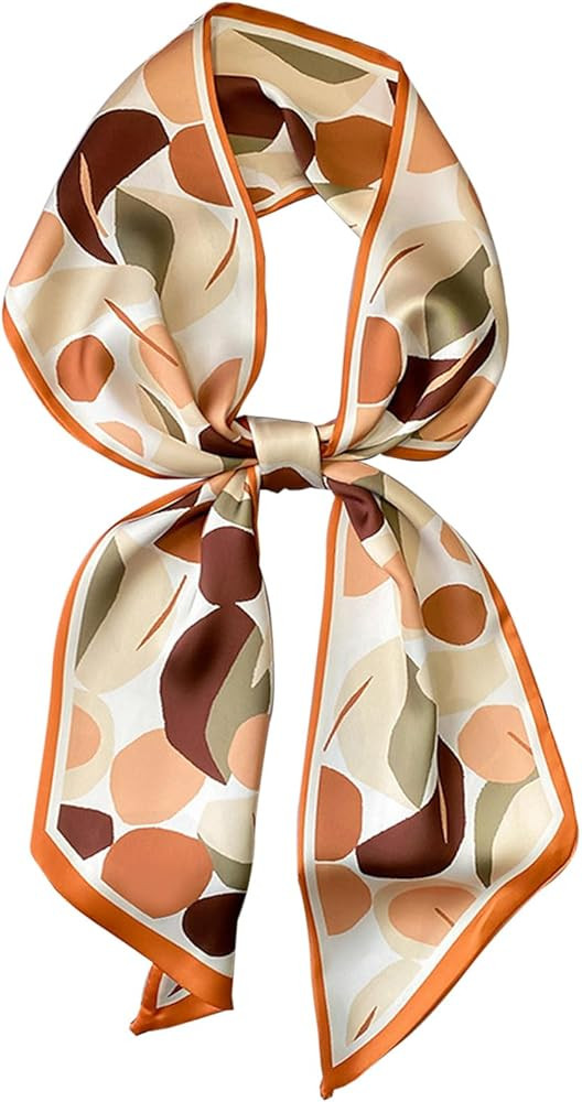 Dailyacc Hair Scarf for Women Fashion Silky Satin Headscarf Wrap Breathable Lightweight Neck Scar... | Amazon (US)