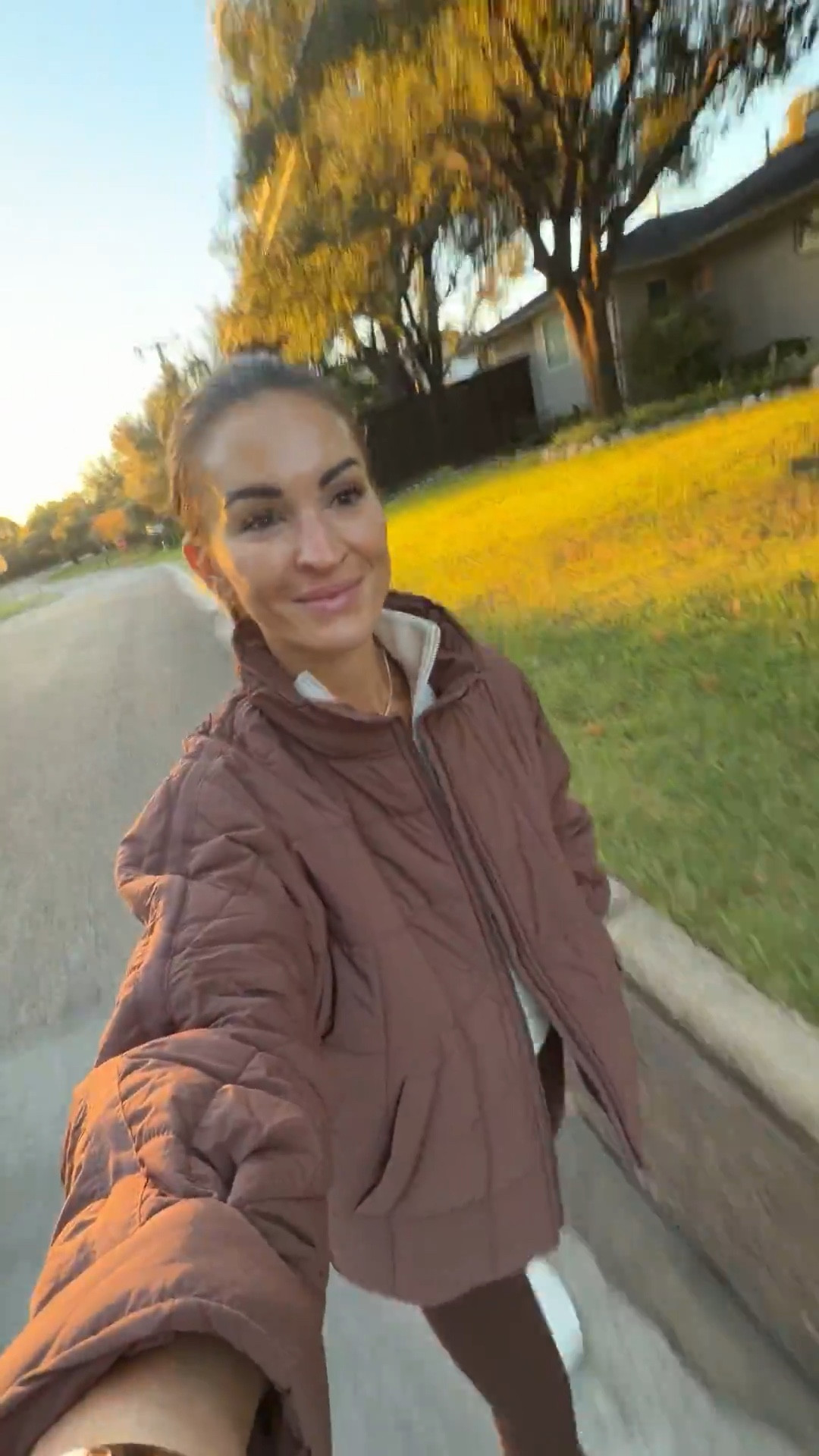 this amazon puffer on repeat 🤎 wearing a small

#LTKFindsUnder50