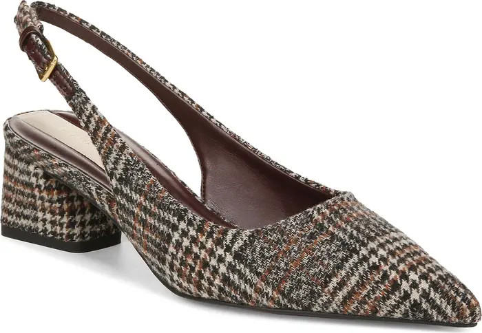 Franco Sarto Racer Slingback Pointed Toe Pump (Women) | Nordstrom | Nordstrom