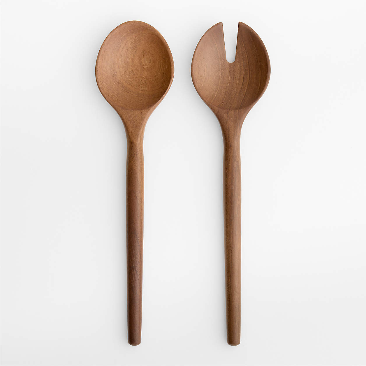 Walnut Servers, Set of 2 + Reviews | Crate & Barrel | Crate & Barrel