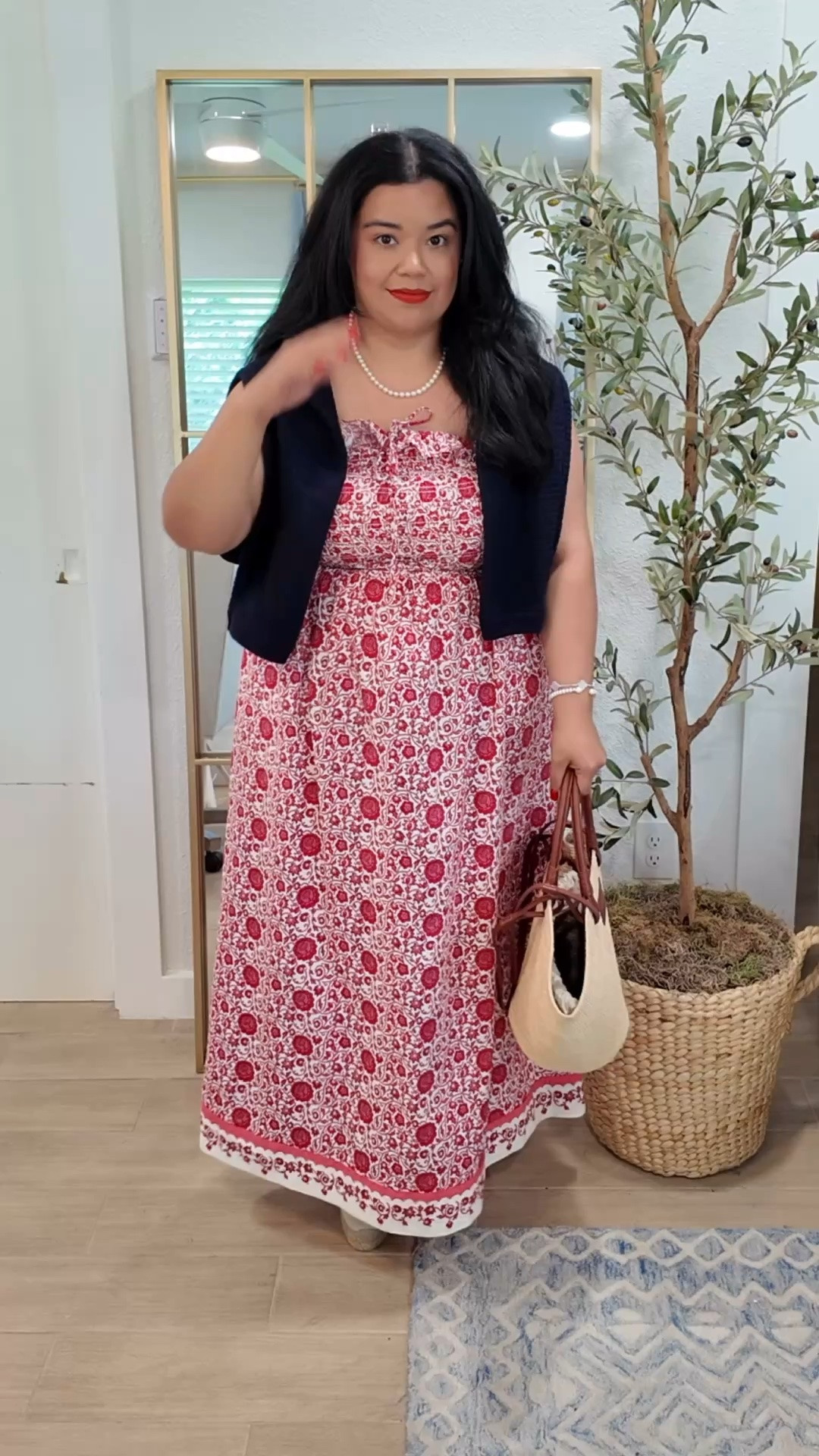 MIDSIZE PETITE SUMMER OUTFIT

🌷This dress is from from @Target and it’s perfect for the 4th of July! This outfit feels so Americana I’m wearing a medium here! #targetstyle

🌷My espadrilles are from castaner and I’ve had them for three summers now and they like just as good as the day I bought them. 

🌷My bag is from @SEZANE  and this is my second season wearing it. It’s held up great and is definitely one to add to your collection. It’s a splurge so I’ve linked some amazing alternatives. 

🌷Classic outfit, spring outfit, modest fashion, petite fashion, mid size fashion, how to style spring clothes for short girls, summer capsule wardrobe, summer outfits I’ve worn recently, Fourth of July outfits  #midsizefashion #petitefashion  #midsizeapproved #summeroutfits

#LTKOver40 #LTKPetite #LTKMidsize