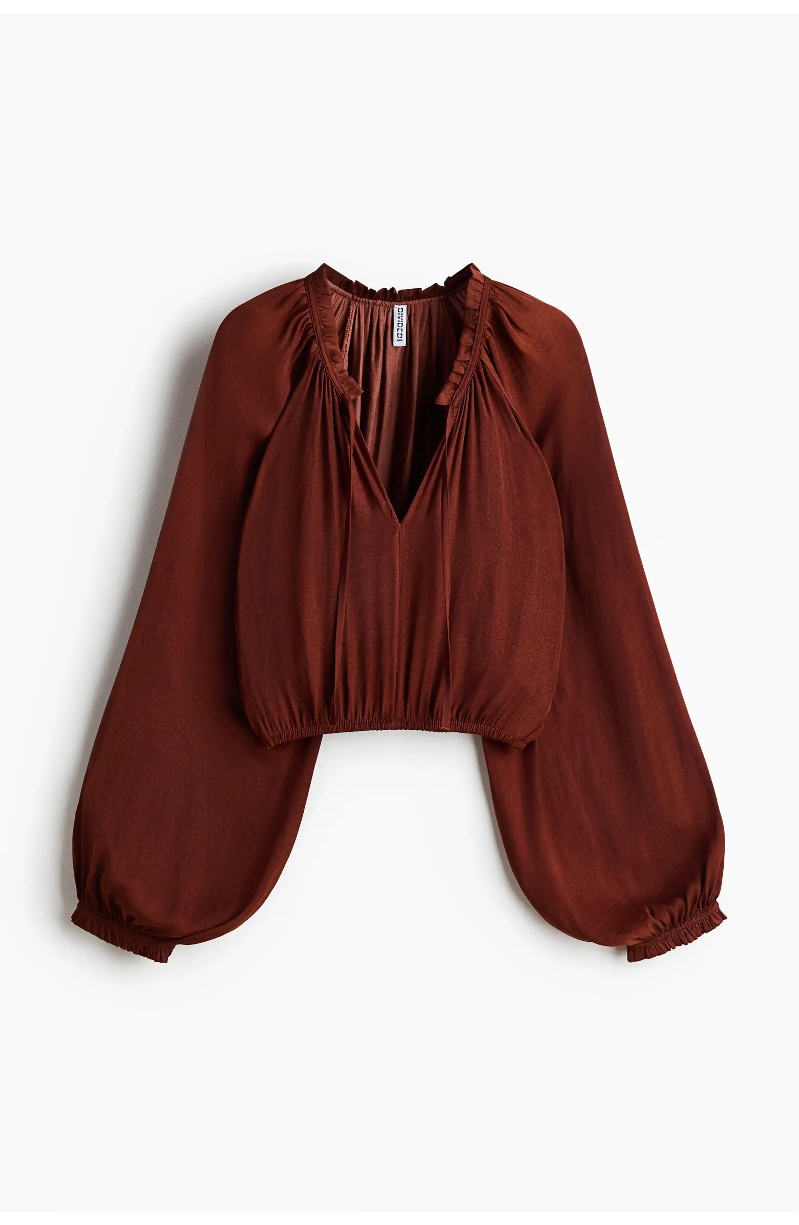H&M Balloon-sleeved Blouse | Nordstrom | Nordstrom