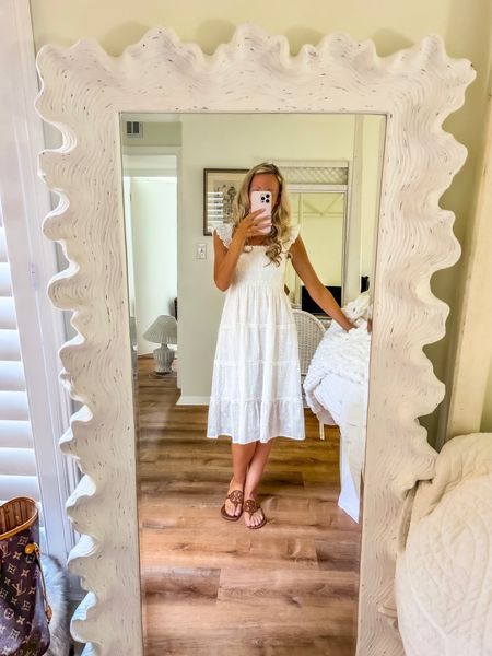 The Eyelet Ellie Nap Dress from Hill House Home. I’m 5’4 and in the xxs - this is on sale with an extra 20% off right now bringing it to $77!!! I linked some of my other favorite patterns in this dress & there are lots more!🤍
Spring Outfits
White Dresses
Vacation Dress
Nap Dresss


#LTKfamily #LTKtravel #LTKU