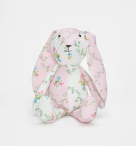 The Nursery Bunny - Light Pink Trellis | Hill House Home US