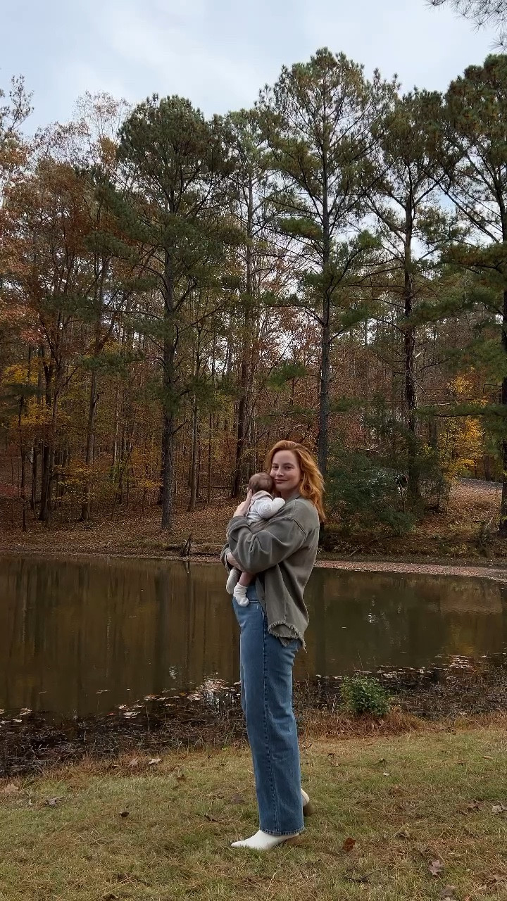 I will be wearing this outfit on repeat this fall! And so will little man with these adorable baby overalls.

#LTKbaby #LTKfindsunder100 #LTKkids