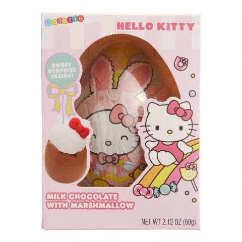 Hello Kitty Milk Chocolate With Marshmallow Egg | World Market
