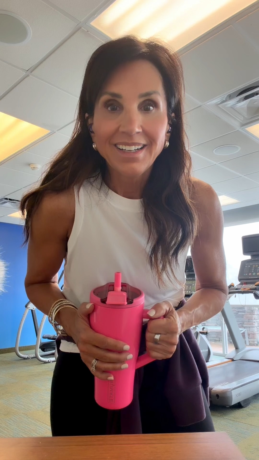 What I’m wearing 
Tank - small
Sports bra - small
Legggings - small


#LTKOver40 #LTKActive #LTKfitnessgoals