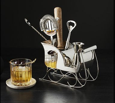 Santa's Sleigh Bar Tool Set | Pottery Barn (US)