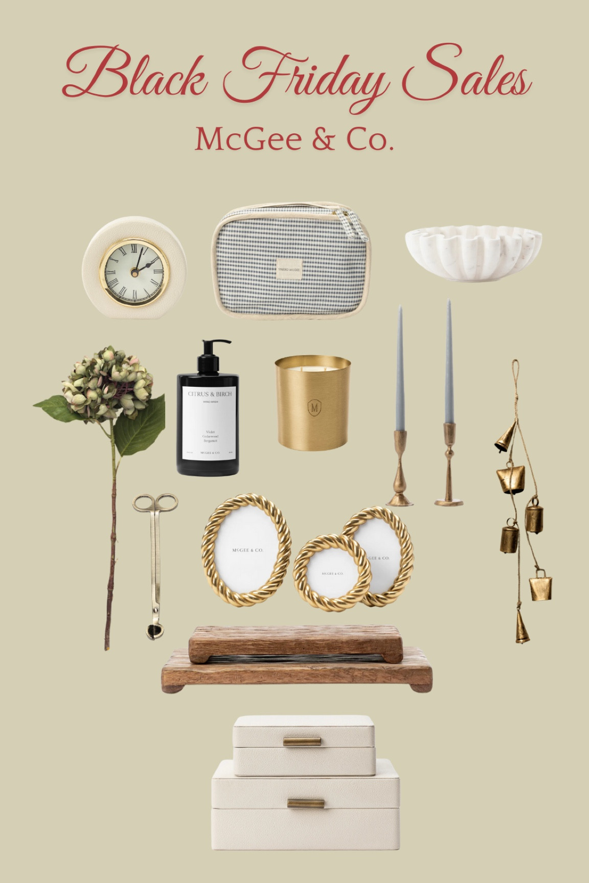 Such great finds from McGee &Co.’s Black Friday Event! Up to 50% off sitewide! 🏡🖤