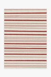 Hudson Stripe Red Rug | Ruggable
