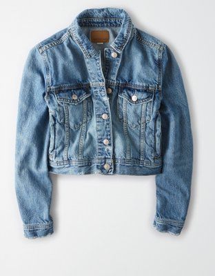 AE Fitted Denim Jacket | American Eagle Outfitters (US & CA)