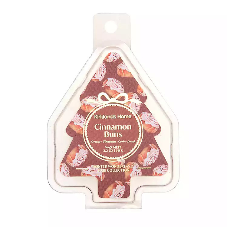Cinnamon Buns Tree Shaped Wax Melts | Kirklands Home | Kirklands