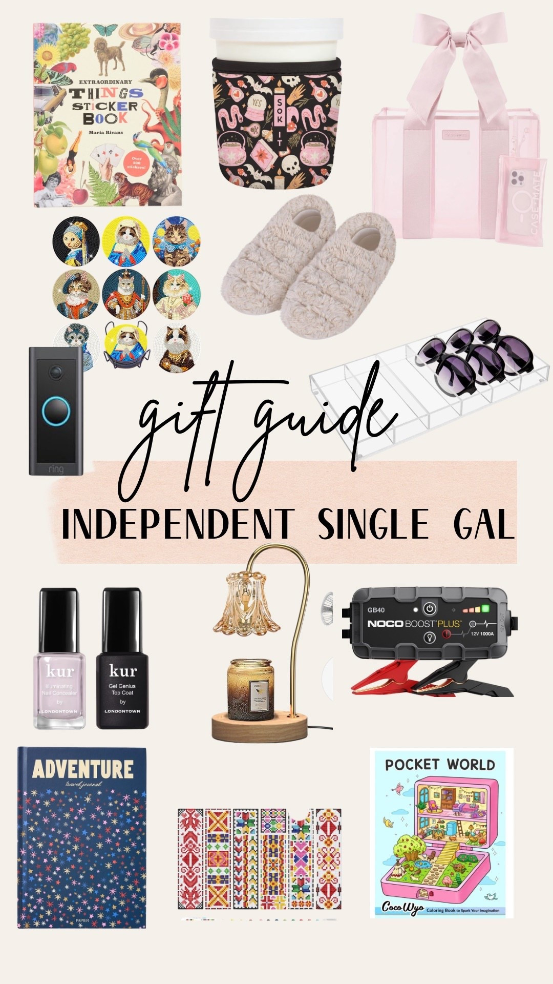 Gift Guide for the Independent Single Gal

#LTKselfcare #LTKHoliday #LTKGiftGuide