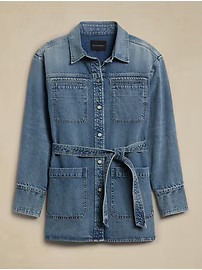 Arizona Denim Shirt Jacket | Banana Republic (US)