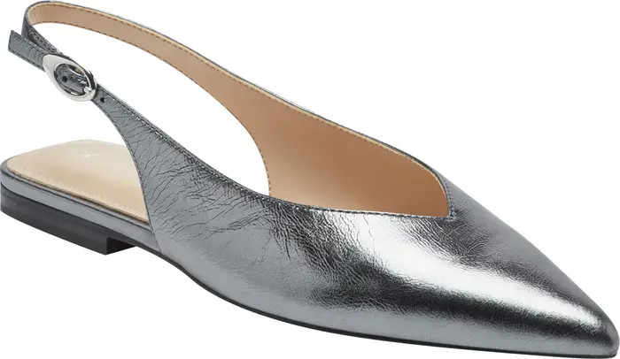 Marc Fisher LTD Gabra Pointed Toe Slingback Flat (Women) | Nordstromrack | Nordstrom Rack