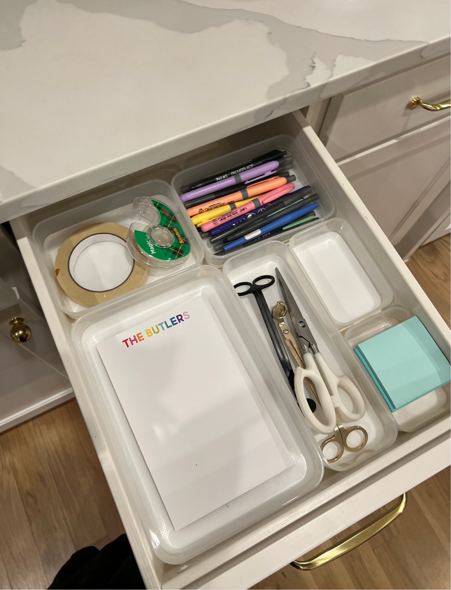 Drawer organizers!
