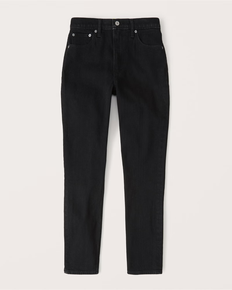 Curve Love High Rise Skinny Jeans | Abercrombie & Fitch (US)