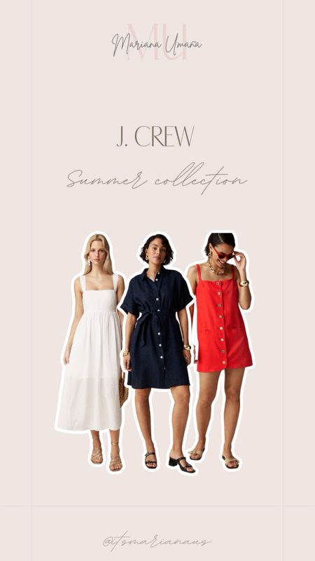 J.Crew's summer collection is a must-see! ☀️👗 I love all these dresses, I can't choose just one! 😍

#LTKU #LTKStyleTip #LTKSeasonal