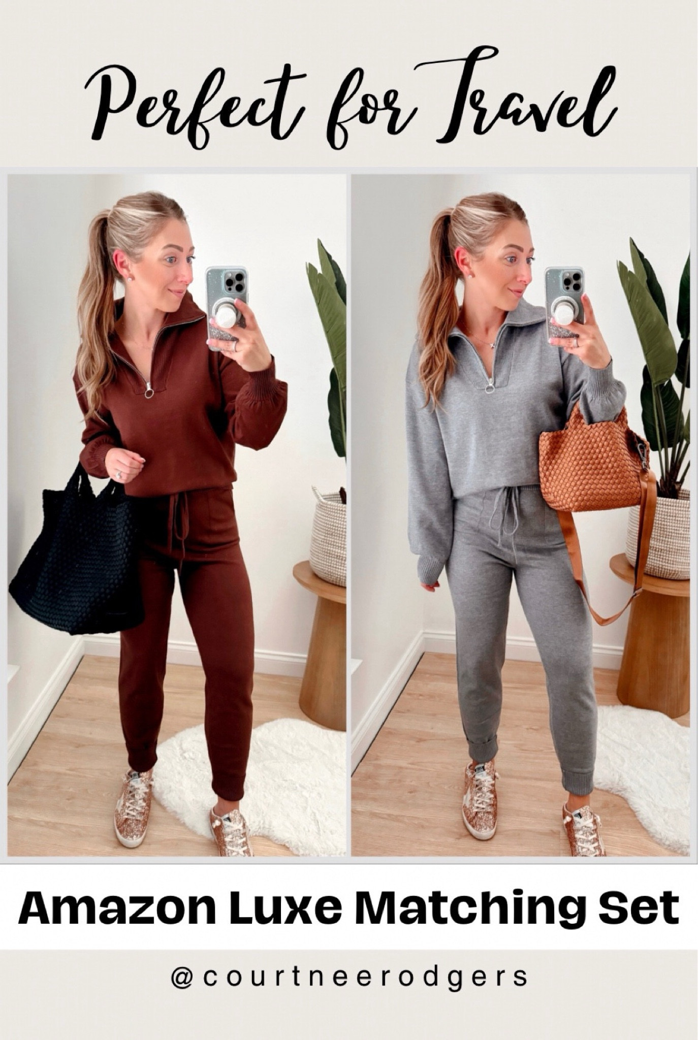 The most luxe Amazon set around $50! 🤎 Wearing size small! Naghedi Bags are size large and mini!

Amazon Fashion, matching sets, travel, lounge set, Naghedi St. Barth, Amazon sweaters #LTKxPrime 

#LTKfindsunder100 #LTKstyletip #LTKsalealert