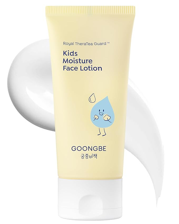 GOONGBE Kids' Moisture Face Lotion - Non-Sticky Quick-Absorb Daily Moisturizer for Sensitive Skin... | Amazon (US)