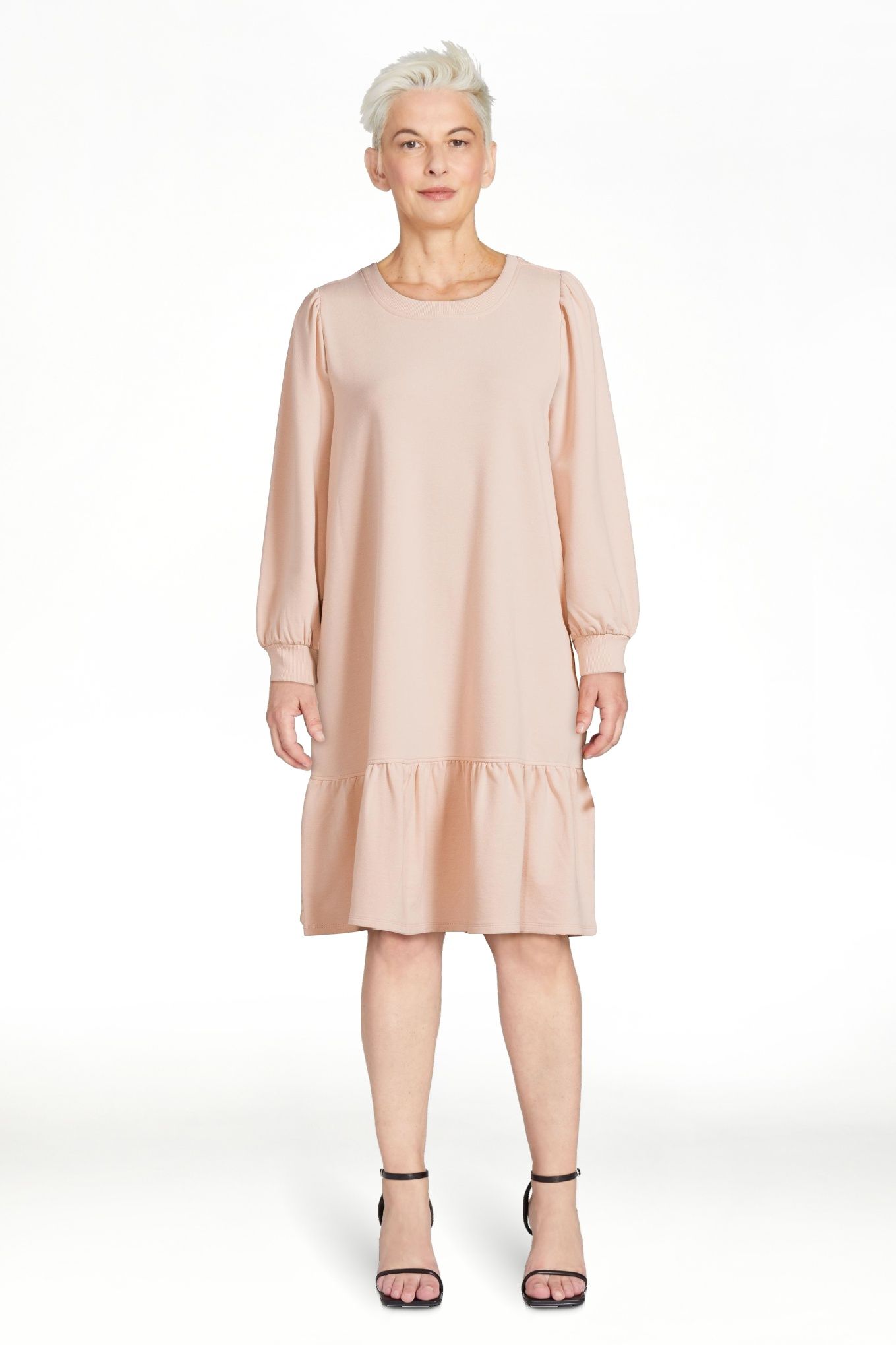Time and Tru Women's Sleeveless Short Stripe Dress - Walmart.com | Walmart (US)