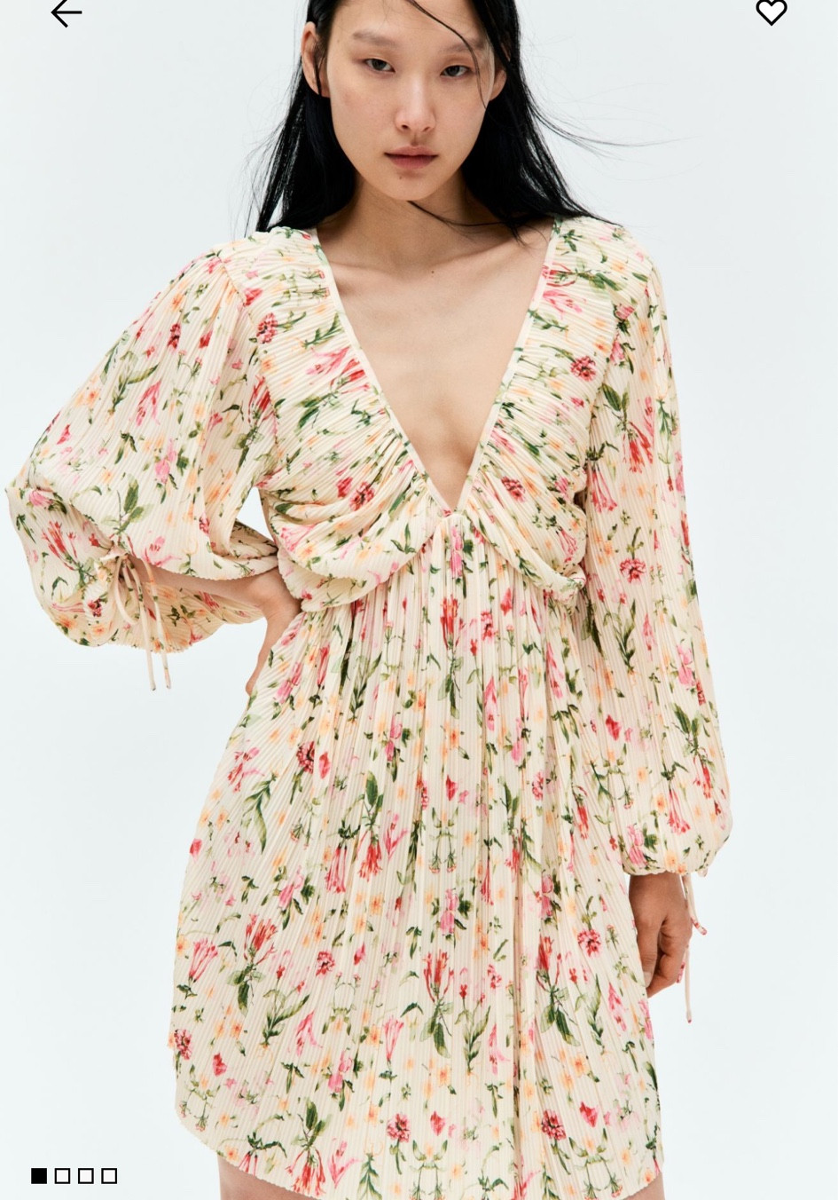 Plisse dress for spring 

#LTKcanada #LTKsummer #LTKspring