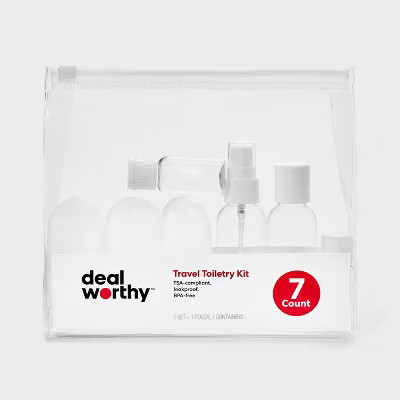 TSA Travel Container Set - 7ct - Dealworthy™ | Target