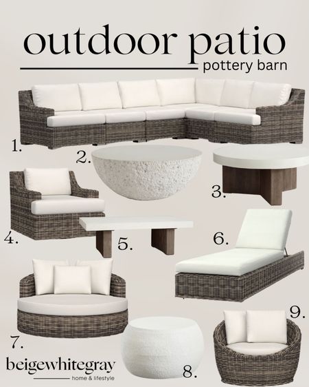 Outdoor patio- Pottery Barn 

Center table  outdoor  outdoor furniture  outdoor living  home decor   Home decoration style guide  

#LTKhome #LTKstyletip #LTKSeasonal
