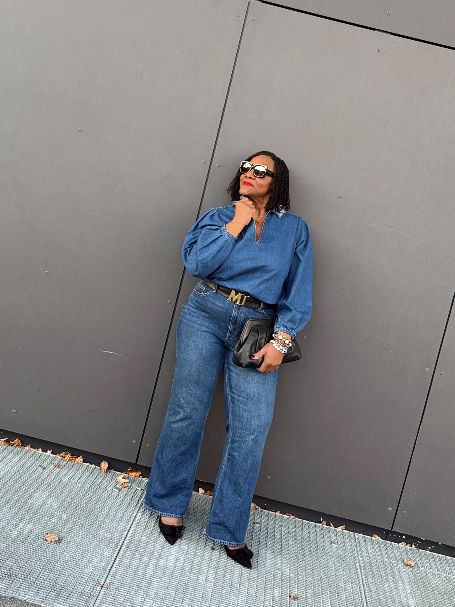 Denim x Denim 💙
•


#LTKeurope #LTKautumn #LTKwinter