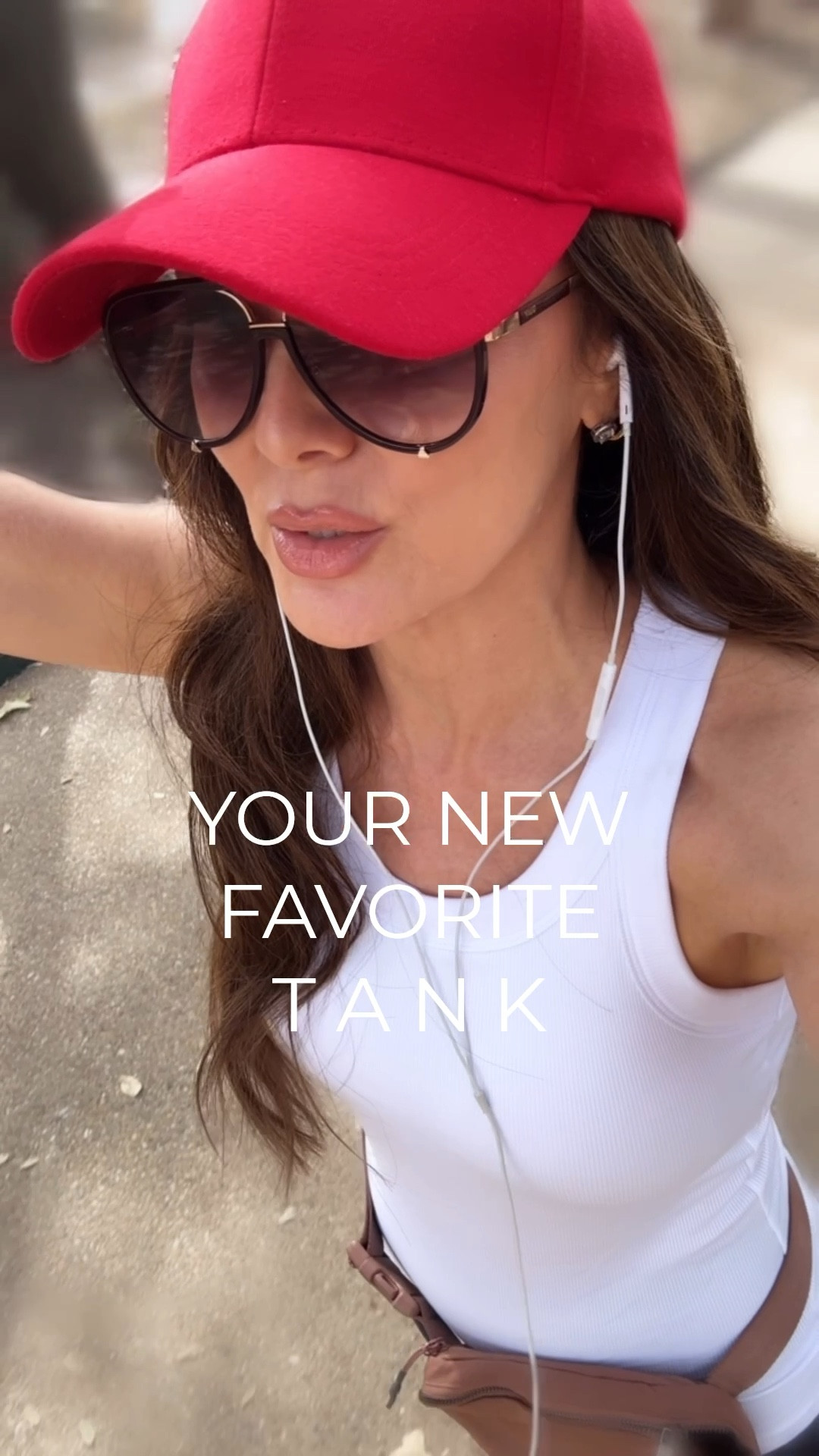 Finally.. I’ve found THE perfect tank that does it all. Thick, stretchy fabric, built in bra (hallelujah), racer back and longer length. Grabbing in more colors stat. ￼

#LTKfitnessgoals #LTKActive #LTKOver40