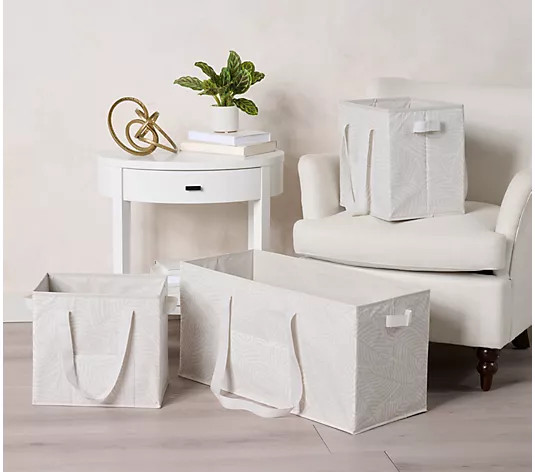 Make Your Selection: DuraSack Set of 3 Collapsible Nesting Storage Totes | QVC