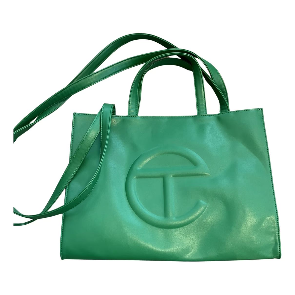 Telfar Medium Shopping Bag vegan leather crossbody bag | Vestiaire Collective (Global)
