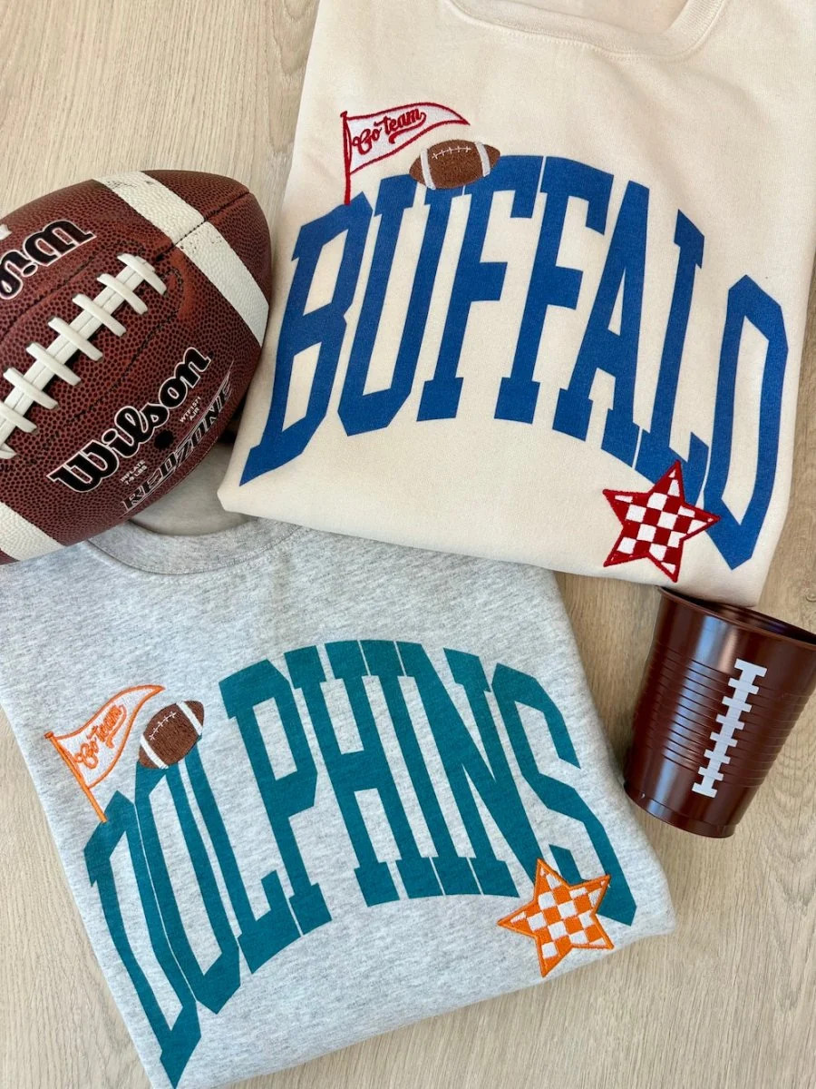 Make It Yours\u2122 'The Winning Team' Crewneck Sweatshirt | United Monograms