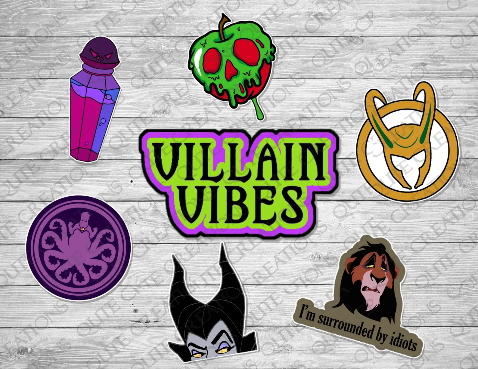 Disney Villain Cruise Magnets Bundle for Cruise Ship Stateroom Door | Etsy (Global)