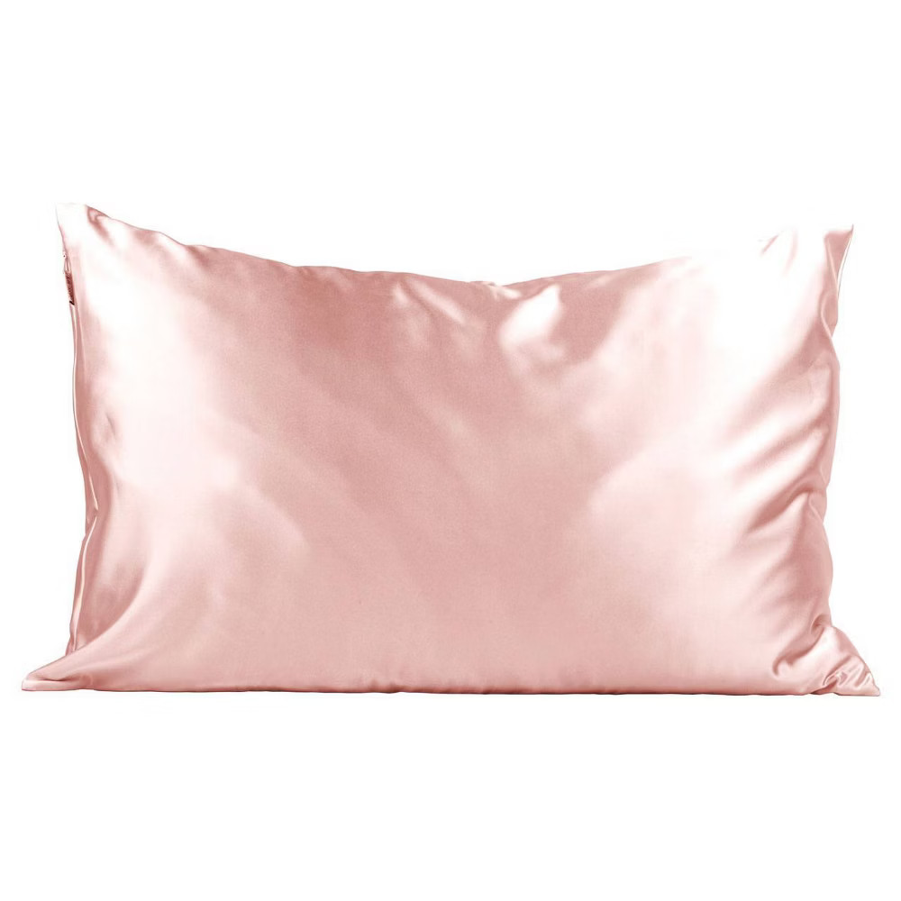 Satin Standard Pillowcase Blush - Kitsch | Target