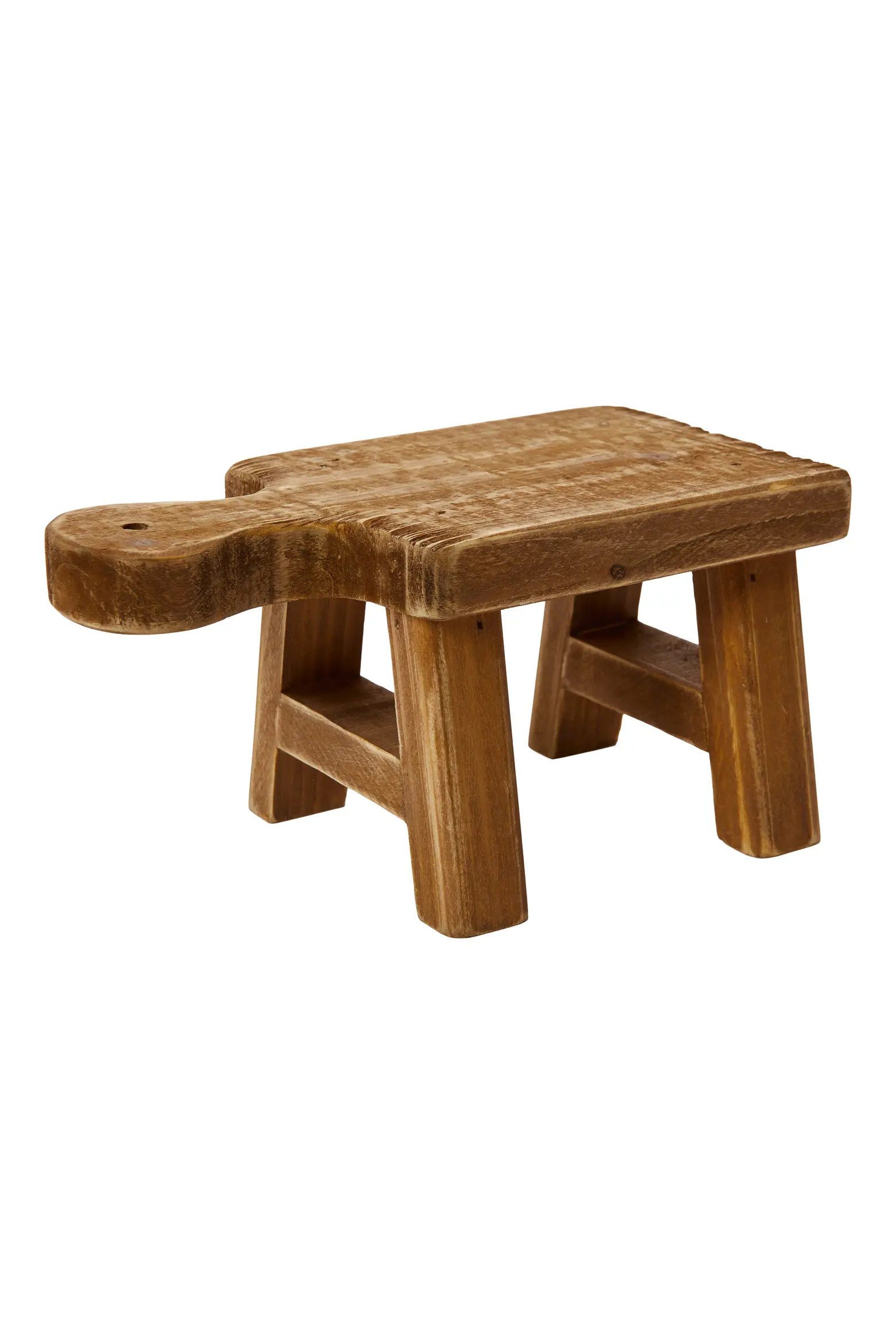 Storied Home Small Wood Pedestal with Handle | Nordstrom | Nordstrom