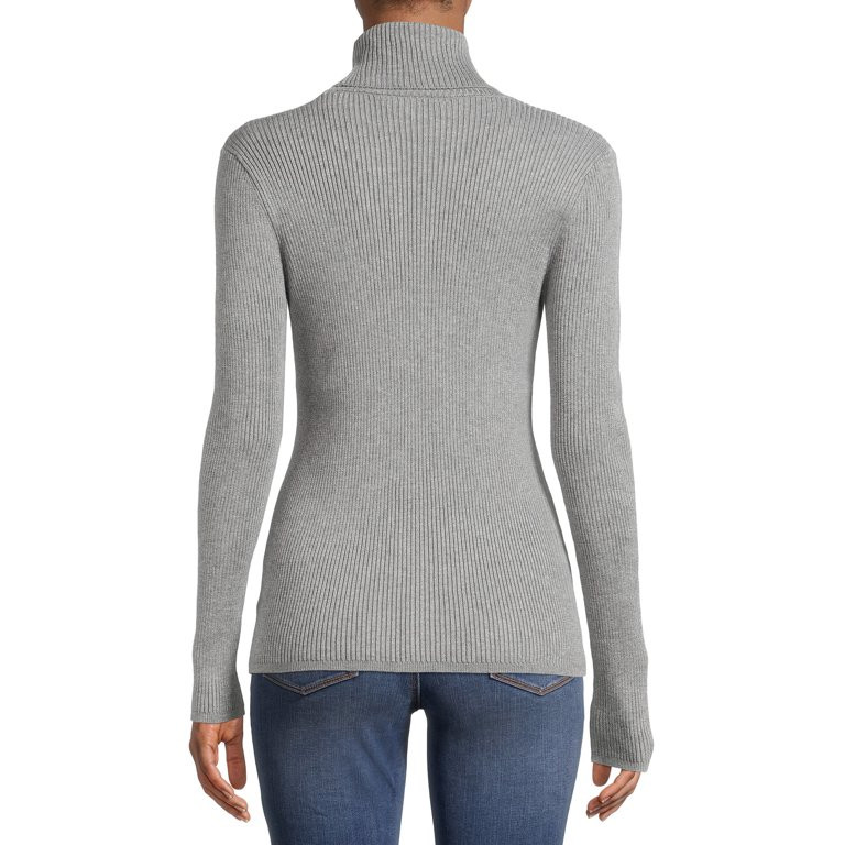 Time and Tru Women's Turtleneck Sweater | Walmart (US)