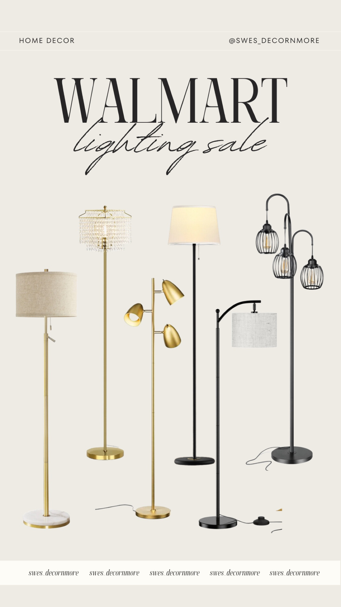 Brighten up your home with amazing deals from Walmart's Lighting Sale! These chic floor lamps are everything you need to illuminate your space at a fraction of the price.

#LTKHome #LTKSeasonal #LTKStyleTip