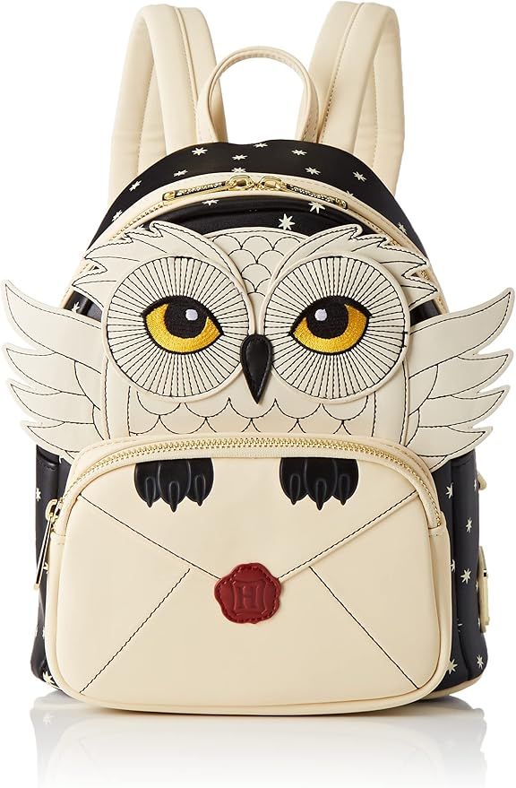 Loungefly Harry Potter Hedwig Howler Womens Double Strap Shoulder Bag Purse | Amazon (US)