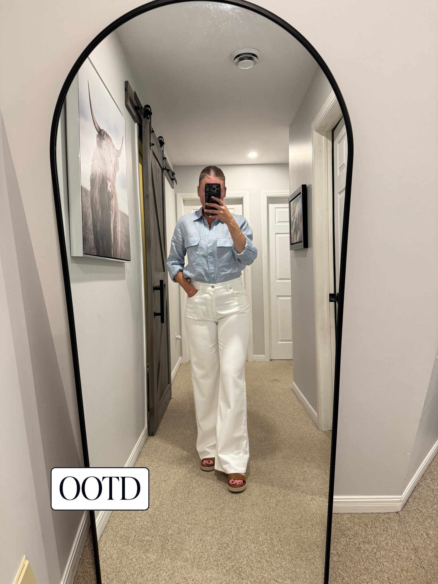 Dinner out style..wearing a M in my button down and a 29 in my jeans 

#LTKsummer #LTKcanada #LTKstyletip