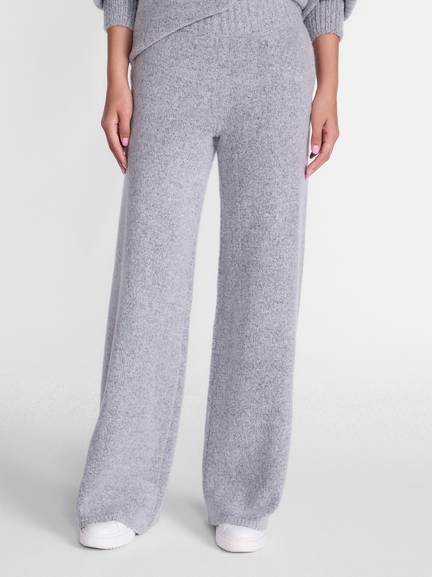 Madden NYC Women's Sweater Pants, 31" Inseam, Sizes XXS-XXL | Walmart (US)