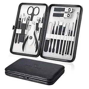 Keiby Citom Professional Stainless Steel Nail Clipper Travel & Grooming Kit Nail Tools Manicure &... | Amazon (US)