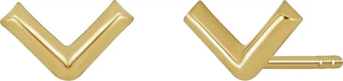 Bony Levy 14K Gold Chevron Earrings | Nordstrom | Nordstrom
