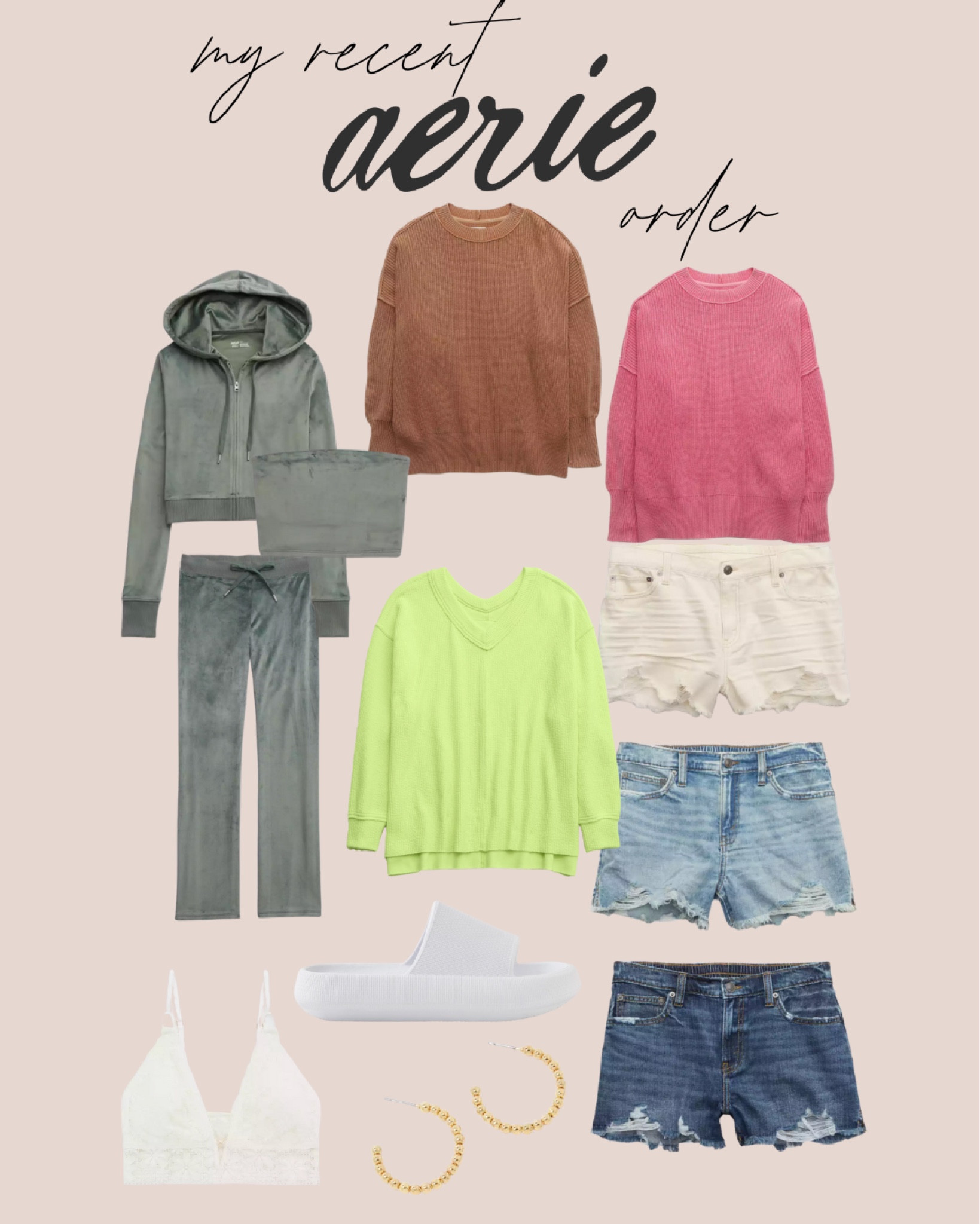 My recent aerie order, also on sale 😍☀️

Madison Payne 

#LTKsalealert #LTKunder50 #LTKSale