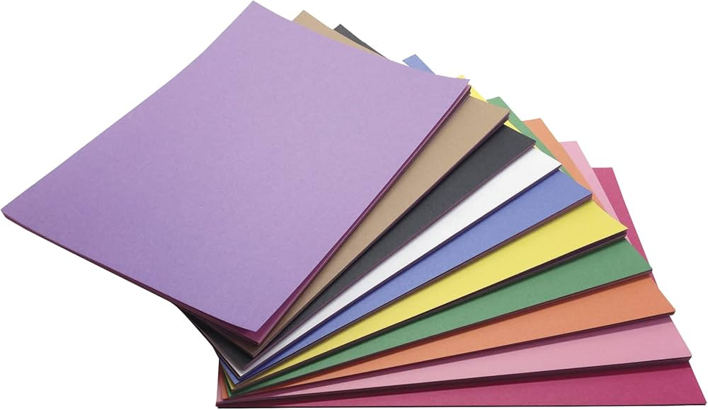 Childcraft Construction Paper, 9 x 12 Inches, Assorted Colors, 500 Sheets - 1465886 | Amazon (US)