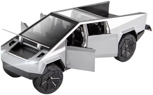 Truck Toy for Boys 1/32 Pickup Die Cast Model Car Toy with Sound and Light Pull Back Cars with Op... | Amazon (US)