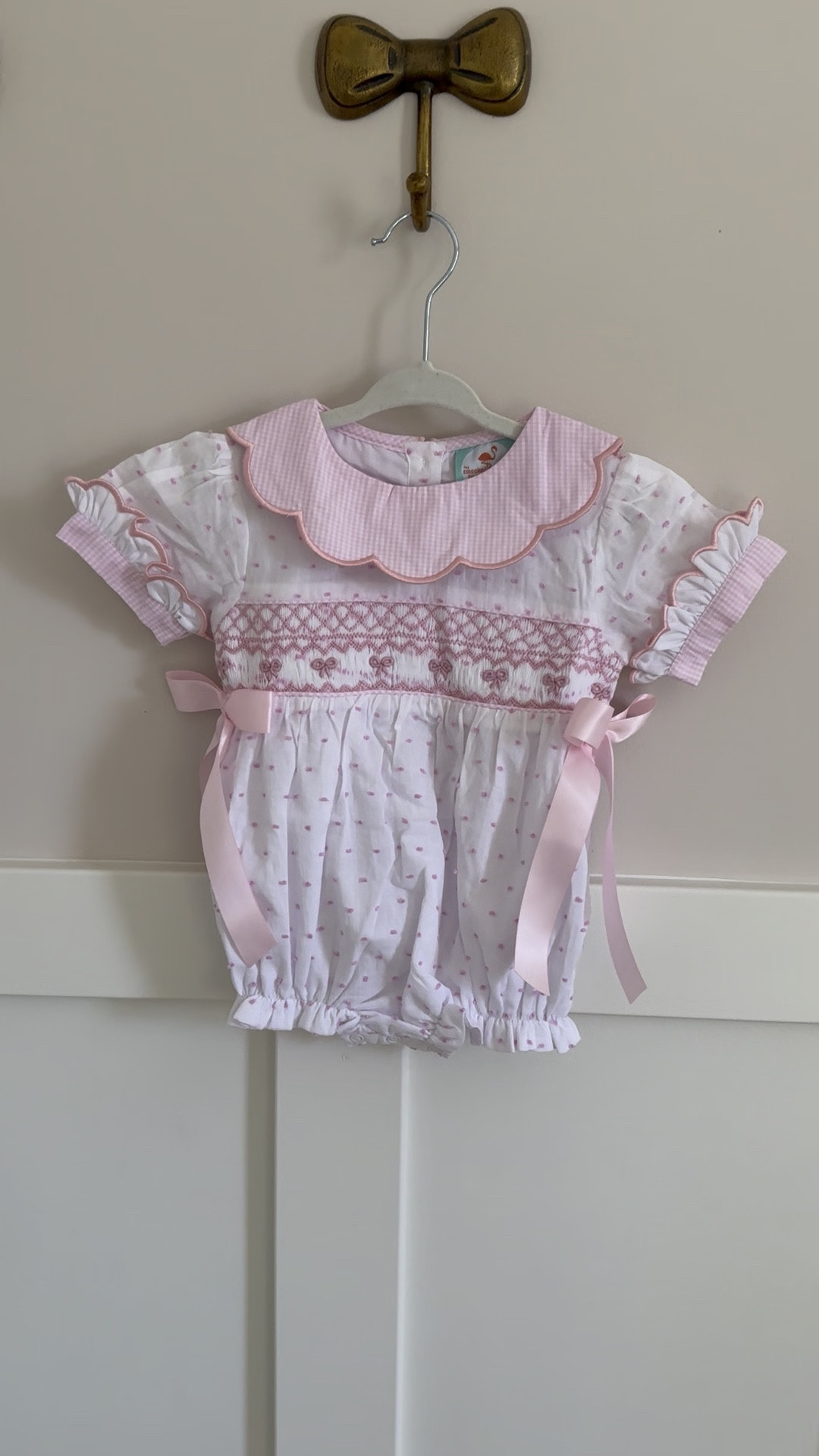 Baby girl pink bow bubble 

#LTKKids #LTKFindsUnder50 #LTKBaby